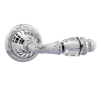 Door handles on roses Strass