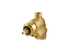 In wall thermostatic system valve