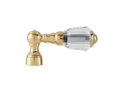 Handle kit for shower system with Swarovski crystal
