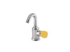 Single lever bidet mixer without lever