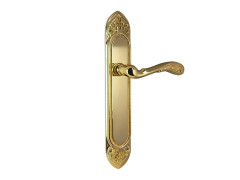 Door handle on plate 53x300mm