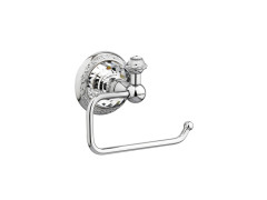 Toilet paper holder with Swarovski crystal exclusive