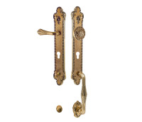 Treaure door handles entrance set