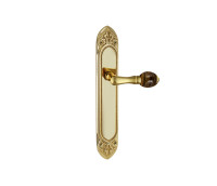 Door handles on plate Mihrab Precious