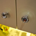 cabinet knobs with swarovski crystal made by bronces mestre