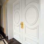 Decorative classical door hardware made by Bronces Mestre