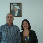 Ms. Ana Traver in a meeting at DIRE Dubai