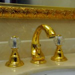 luxury bathroom faucets and accessories with swarovski crystal. made by bronces mestre