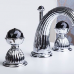 high quality faucet with crystal bronces mestre